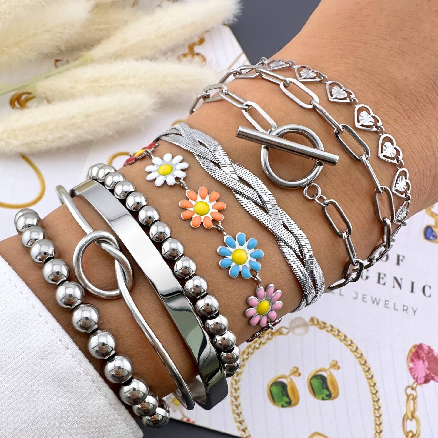 Brazalete SS Plata
