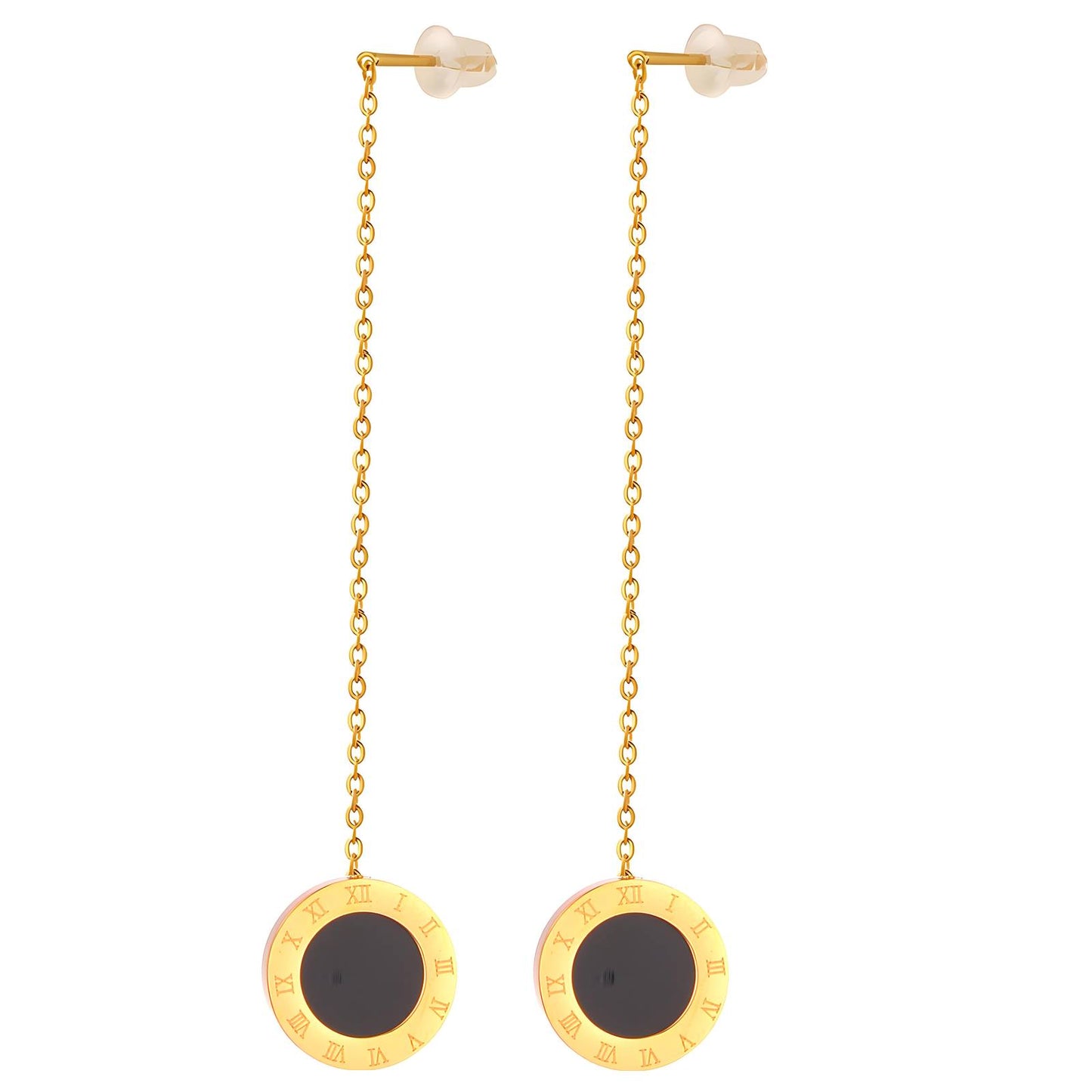 Aretes SS ORO Reversibles
