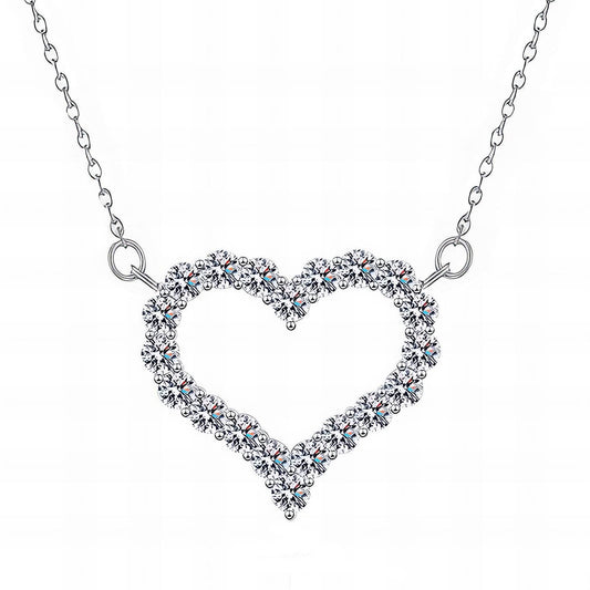 Cadena con Corazon SS Plata